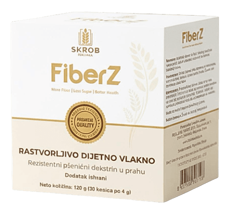 FiberZ — 30 sachets of 4g soluble dietary fiber, neutral taste